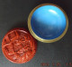 China Cinnabar  -  Box -jar -  Chinese - Holder - Human Representation - Diameter 9.5 Cm - Oosterse Kunst