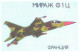 Pocket Calendar, Military Airplane Mirage F1C, 1990 - Small : 1981-90