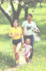 Pocket Calendar, Ukraine, Family Sport, Running Family, 1989 - Small : 1981-90