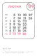 Pocket Calendar, Ukraine, Sport Calendar, Skiing, 1989 - Small : 1981-90