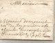 LETTRE, 1705 , Precurseurs XVII E, AUXONNE, Côte D'Or, 4 Scans, à Chambre Des Comptes De Dole - 1701-1800: Précurseurs XVIII