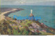 212146 URUGUAY PIRIAPOLIS VISTA GENERAL & STATUE LA VIRGEN VIRGIN POSTAL POSTCARD - Uruguay