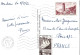 !!! ANDORE, CPA DE 1956 AVEC BEL AFFRANCHISSEMENT POUR LA FRANCE - Storia Postale