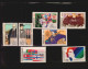 1985 Portugal Azores Madeira Stamps S/s Cv$130 Butterfly Train Uniform Art Flag Music - Collections