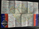 Carte Routière Départementale B.N.C.I AUBE 10 1957 57x39cm Tres Bon état - Cartes Géographiques