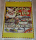 AFFICHE ANCIENNE Non Pliée - 102x76 - "CARNIVAL FUN FAIR FETE FORRAINE ANGLAISE CIRQUE LITHO 1930" - TTB - Publicités