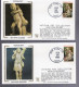 USA Official Set Of 5 FDC's Vatican Art Collection New York Exhibit 1983 - Vatican Limited Edition Series - 1981-1990