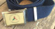 Cinturino Vintage Pantaloni Protezione Civile Naz. Cm.  120 Regolabile Mai Usato - Equipement