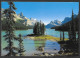 Jasper National Park  Alberta - Spirit Island On Maligne Lake - Uncirculated - Cette Carte N'a Pas Voyagée - Jasper