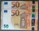 50 EURO SPAIN 2017 LAGARDE V026C3 VC CORRELATIVE COUPLE SC FDS UNCIRCULATED PERFECT - 50 Euro