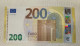 200 EURO - ITALIA - S004 A1 - SE1026807094  - (Draghi) NEUF - UNC - 200 Euro