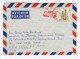 1968. YUGOSLAVIA,SERBIA,BELGRADE TO US,MIXED FRANKING,OLD AND NEW DINNAR - Luftpost