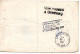 69245 - Grossbritannien - 1957 - 4d Wilding EF A Bf Nach STRASBOURG (Frankreich), Zurueck Als "Strasse Unbekannt" - Lettres & Documents