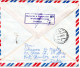 69279 - Indien - 1981 - 4@50p Kranich MiF A LpBf BOMBAY -> KAUNAS (UdSSR), Rs M Sowj Hinweisstpl - Briefe U. Dokumente