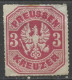 Allemagne Prusse - Germany - Deutschland 1867 Y&T N°25 - Michel N°24 Nsg - 3k Armoirie - Mint