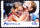 AUSTRALIA 2011 60c Multicoloured, Living Australia-Embrace Self-Adhesive FU - Used Stamps