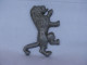 Vintage Lion Metal Casting Application 14cm #1344 - Metallo