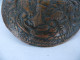 Delcampe - Ancient Old Hand Made Copper Appliqué Piece Of Art Flowers And Birds #1413 - Coppers