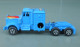 Blu Tractor Truck, Camion Blu Per Rimorchio; Hong Kong. Temperamatite, Pencil-Sharpener, Taille Crayon, Anspitzer. Never - Camions