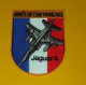 TISSU PATCH :  ARMEE DE L'AIR FRANCAISE , JAGUAR  A  , DIAMETRE 9 CM , BON ETAT VOIR PHOTO . POUR TOUT RENSEIGNEMENT ME - Patches