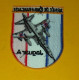 TISSU PATCH :  ARMEE DE L'AIR FRANCAISE , JAGUAR  A  , DIAMETRE 9 CM , BON ETAT VOIR PHOTO . POUR TOUT RENSEIGNEMENT ME - Patches