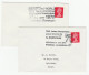 2 Diff  1970 ARCHERY Covers World & European CHAMPIONSHIP GB Sport Stamps Cover - Bogenschiessen