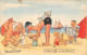 ILLUSTRATEUR - JEAN DE PREISSAC - HUMORISTIQUE, SCENE DE PLAGE - "CHAQUE AGE A SES PLAISIRS" - Preissac