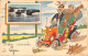 ILLUSTRATEUR - JEAN DE PREISSAC -HUMORISTIQUE, AUTOMOBILE - "BIEN ARRIVES A LYON" (RHONE) - IMAGE COLLEE - Preissac