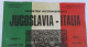 WOMENS FOOTBALL CALCIO FEMMINILE / YUGOSLAVIA Vs ITALIA,  POSTER MANIFESTO D 35 X 25 Cm,  Year 1972 - Abbigliamento, Souvenirs & Varie