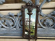 Ancien Miroir Bois Chêne Sculpté XIXème Pot à Feu Style Renaissance - Other & Unclassified