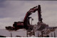 Photo Diapo Diapositive Slide Train Wagon Gare SNCF De MONTEREAU Démolition Du Bâtiment Quai 1 Le 26/01/1993 VOIR ZOOM - Diapositives