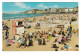 Postcard, Kent, Margate The Sands, Punch And Judy, Children, Sea Front, 1975. - Margate