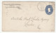The Howel Cotton Co., Rome Company Preprinted Postal Stationery Letter Cover Posted 1890 To London B220820 - ...-1900