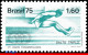 Ref. BR-1421 BRAZIL 1975 - PAN-AMERICAN GAMES,TRIPLEJUMP WORLD RECORD, MI# 1517, MNH, SPORTS 1V Sc# 1421 - Jumping