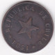 Chile. 1 Centavo 1851 . En Cuivre. KM# 119 - Chili