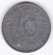 10 Reichspfennig 1944 G KARLSRUHE En Zinc - 10 Reichspfennig