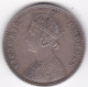 India-British 1 Rupee 1880 C Calcutta , Victoria, En Argent, KM# 492 - India