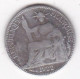 Indochine Française. 10 Cent 1922 A, En Argent, Lec# 163 - French Indochina