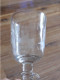 Delcampe - -ANCIEN VERRE Soufflé AMITIE Dépoli Frise Feuilles COLLECTION BISTROT VITRINE    E - Verre & Cristal