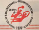 Handball World Championship Austria 1977 Poster Czechoslovakia Switzerland Bulgaria - Handball