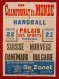 Handball World Championship Bordeaux France Poster - Handball