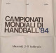 Handball World Championships Italy 1984 Ciccio Poster - Palla A Mano