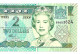 FIDJI ,Réserve Bank 2 Dollar (2002 ) ELISABETH II   # 104   . NEUF - Fiji