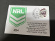 25-8-2023 (3 T 11) Australia - NRL 2024 Season To Begin In Las Vegas (with Manly Sea Eagles Team 3 Stamps) - Cartas & Documentos