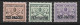VATICAN 1931 Colis Postaux YT 1 à 3 Neufs ** - Armoiries Pontificales Noir Sur Couleur Avec Surcharge PER PACCHI - Paketmarken