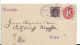 Kuba052 / Unter Amerikanischer Besatzung 1902 - Inland-Ganzsache, Aufgewertet Mit Zusatzmarke Zum Versand Nach Russland - Storia Postale