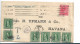 Kuba054 / Ex London 1909, Unterfrankiert Per German Ship Kaiser Wilhelm. In Havanna Mit 6 Cents Nachporto Belegt. - Covers & Documents
