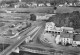 70-GRAY- VUE AERIENNE SUR LA GARE - Gray