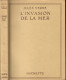 Livre- Jules VERNE - L'INVASION De La MER (édit. Hachette; Bibliothèque De La Jeunesse) Jaquette, Rabats Intacts - Bibliothèque De La Jeunesse