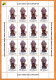 2015 - ARCHEOLOGY MUSEUMS  -  TURKISH CYPRIOT STAMPS - SHEETS - Archéologie